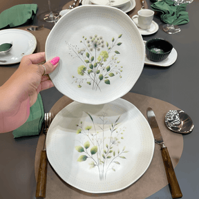 Prato de Sobremesa Orgânico Ammi 19,5cm