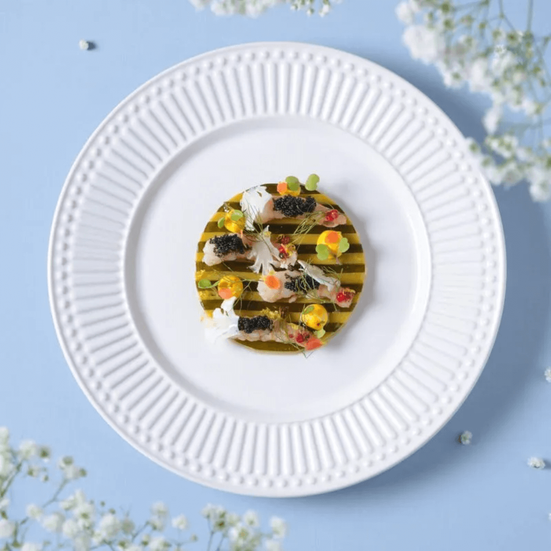 Prato Raso Roma Branco 26cm