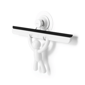 Rodo de Pia com Suporte Buddy Fixação Adesivo Branco 26,7cm