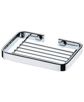 Saboneteira Cromada em Aço Piatina