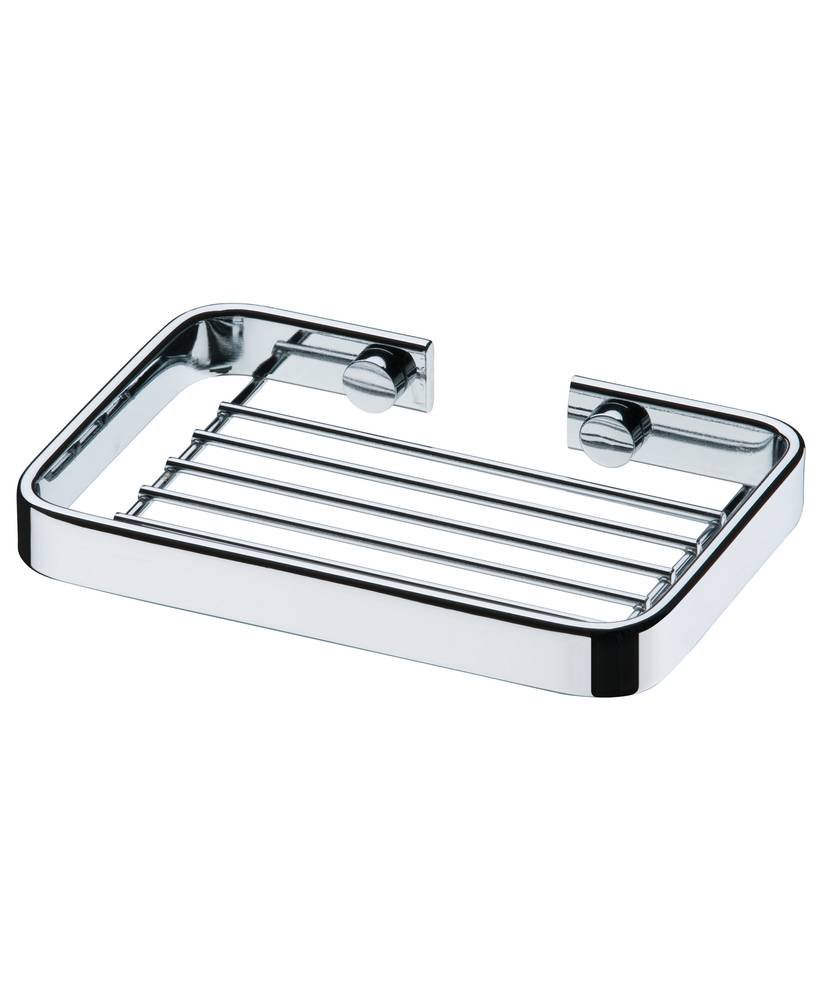 Saboneteira Cromada em Aço Piatina