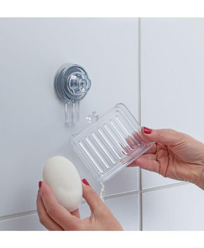 Saboneteira Natural com Ventosa Ultra Resistente