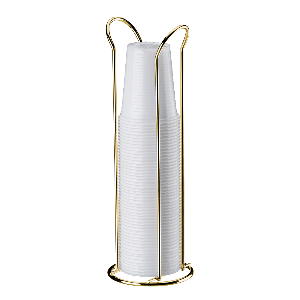 Suporte Porta Copos de Água 200ml Dourado