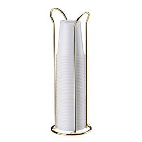 Suporte Porta Copos de Água 200ml Dourado