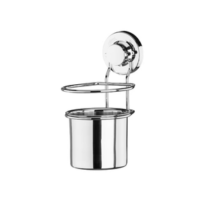 Suporte Talheres e Utensílios Com Ventosa Cromado