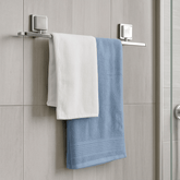 Toalheiro Porta Toalha de Banho Aço Piatina 3M Cromado Fosco