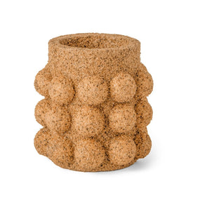 Vaso Cachepot em Palha de Café 13cm