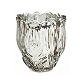 Vaso Decorativo Champanhe Cachepot Vidro - 10 cm