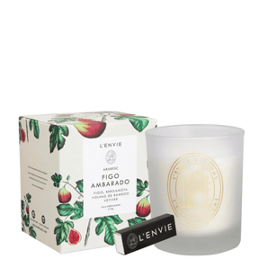 Vela Aromática Perfumada Figo Ambarado Arabesc 210G L'envie