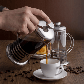 Xicara de Café com Pires de Porcelana Clear 100ml