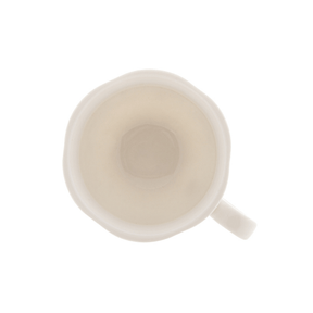 Xícara para Café com Pires de Porcelana New Bone Butterfly Flower